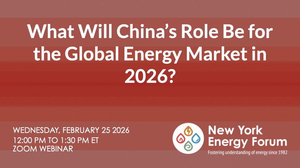 What Will China’s Role Be for the Global Energy Market in 2026?